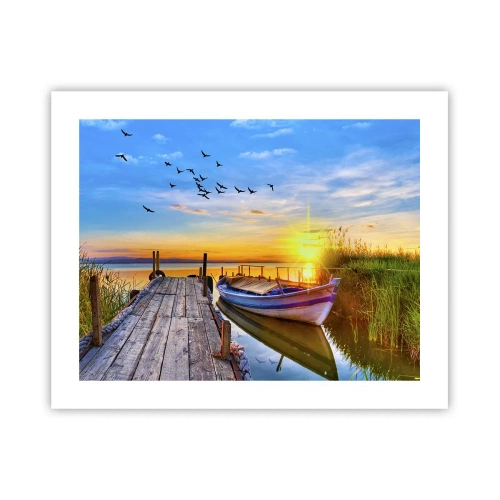 Plakat - Farvel, indtil i morgen - 50x40 cm