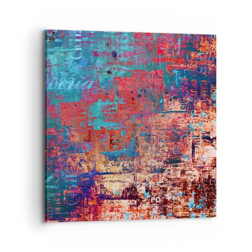 Lærredstryk - Billede på lærred - Hukommelse og glemsel - 70x70 cm