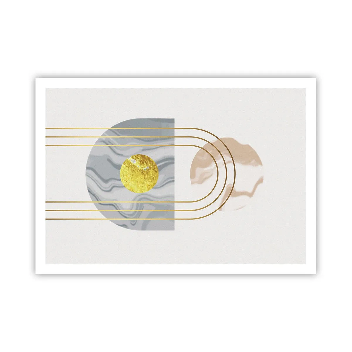 Plakat - Lysstyrke og udstråling - 100x70 cm