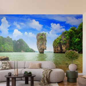 Fototapet Premium Canvas - Klippeagtige naturvidundere - Landskab, Natur, Troperne - 150x105 cm