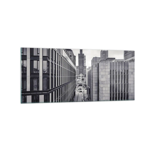 Billede på glas - Warszawa dalen - 120x50 cm