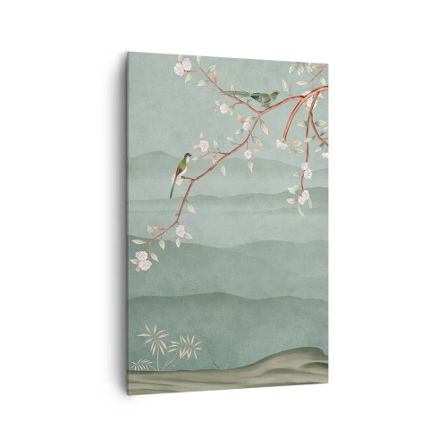 Lærredstryk - Billede på lærred - Forår, ah, det er dig - 80x120 cm