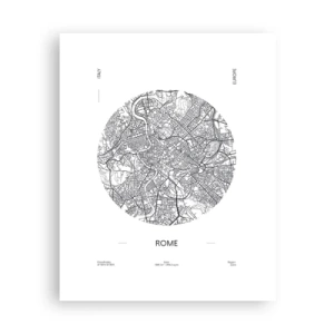 Plakat - Anatomi af Rom - 40x50 cm