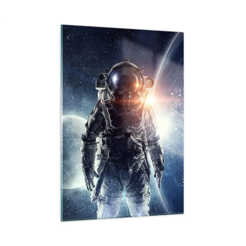 Billede på glas - Et kosmisk eventyr - 50x70 cm