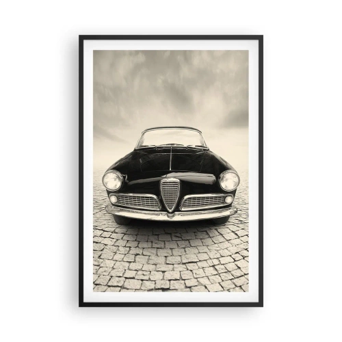 Plakat i sort ramme - Og hvordan kan man ikke elske mig? - 61x91 cm