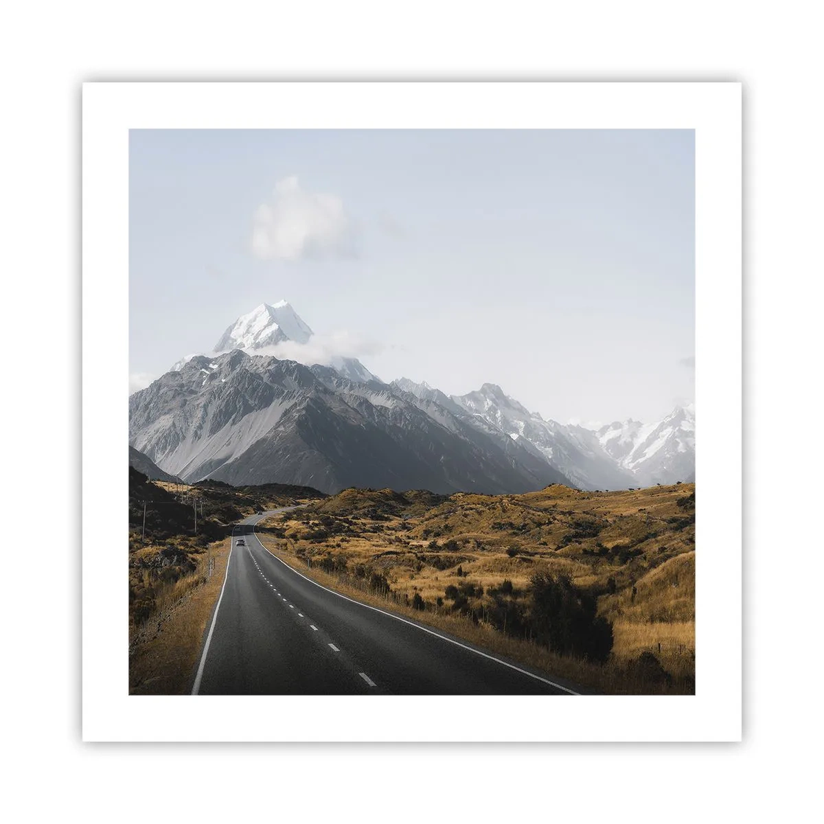 Plakat - Vejen til hjerte - 50x50 cm