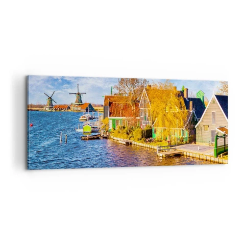 Lærredstryk - Billede på lærred - Uændret i århundreder - 100x40 cm