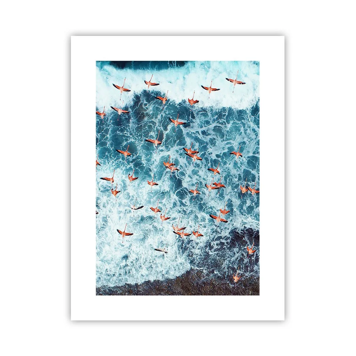 Plakat - Parade ved havet - 30x40 cm