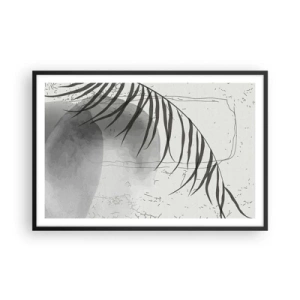 Plakat i sort ramme - Den subtile eksotisme i naturen - 91x61 cm