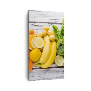 Lærredstryk - Billede på lærred - Er det ikke nok? - 45x80 cm