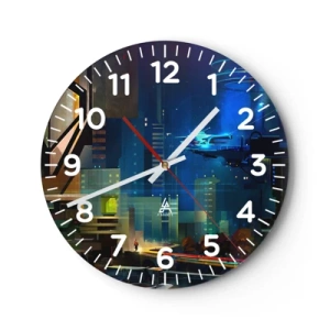 Vægur, Uret - I den nærmeste fremtid - 30x30 cm