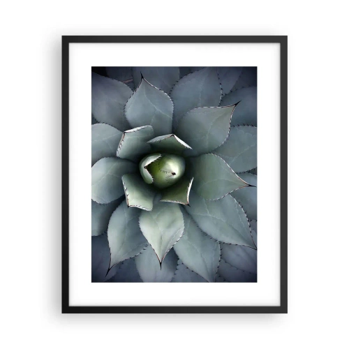 Plakat i sort ramme - Lokkemad og advarsler - 40x50 cm