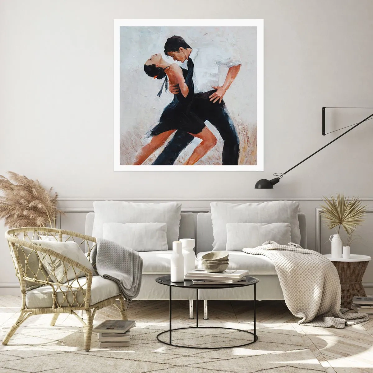 Plakat - Mine drømmes tango - 60x60 cm