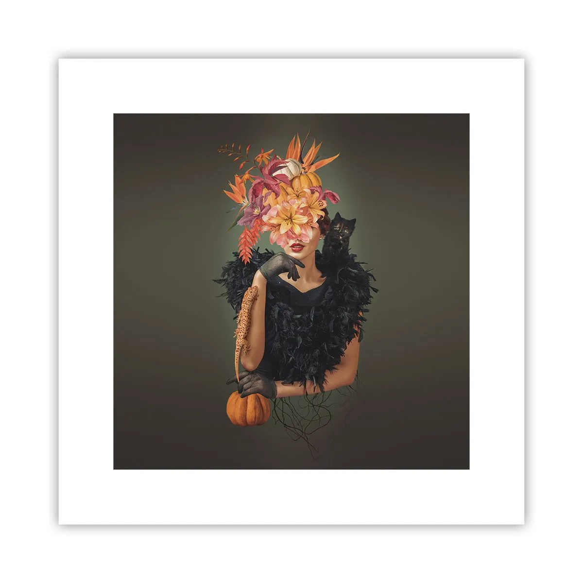 Plakat - Heksens fortryllelse - 30x30 cm