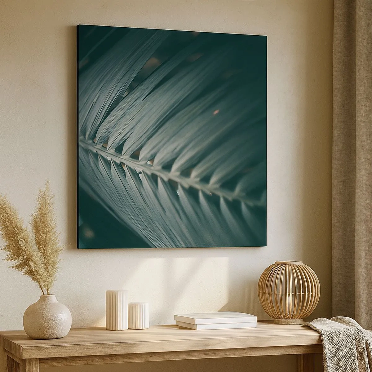 Lærredstryk - Billede på lærred - Naturens præcision - 30x30 cm