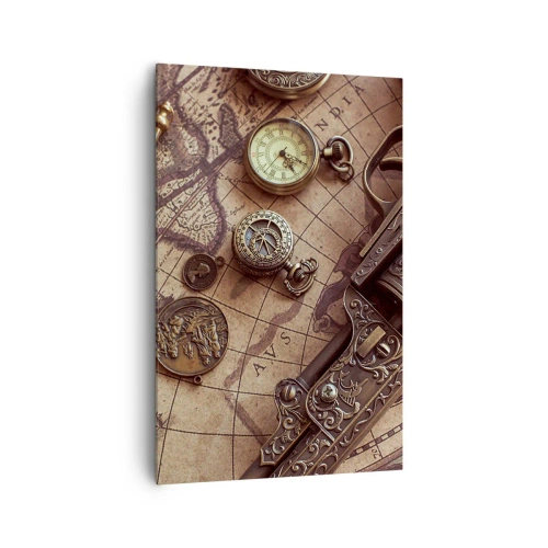 Lærredstryk - Billede på lærred - Opkald til eventyr - 80x120 cm