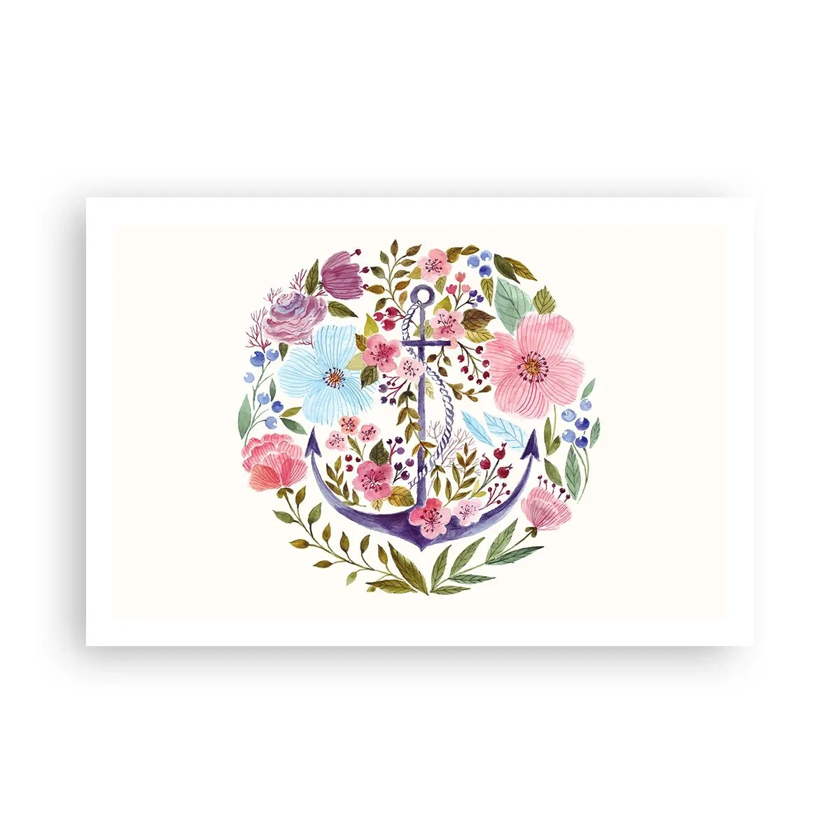 Plakat - En sømands gode nattesøvn - 91x61 cm