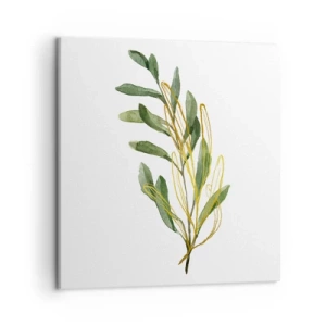 Lærredstryk - Billede på lærred - Alt, hvad der er godt - 50x50 cm