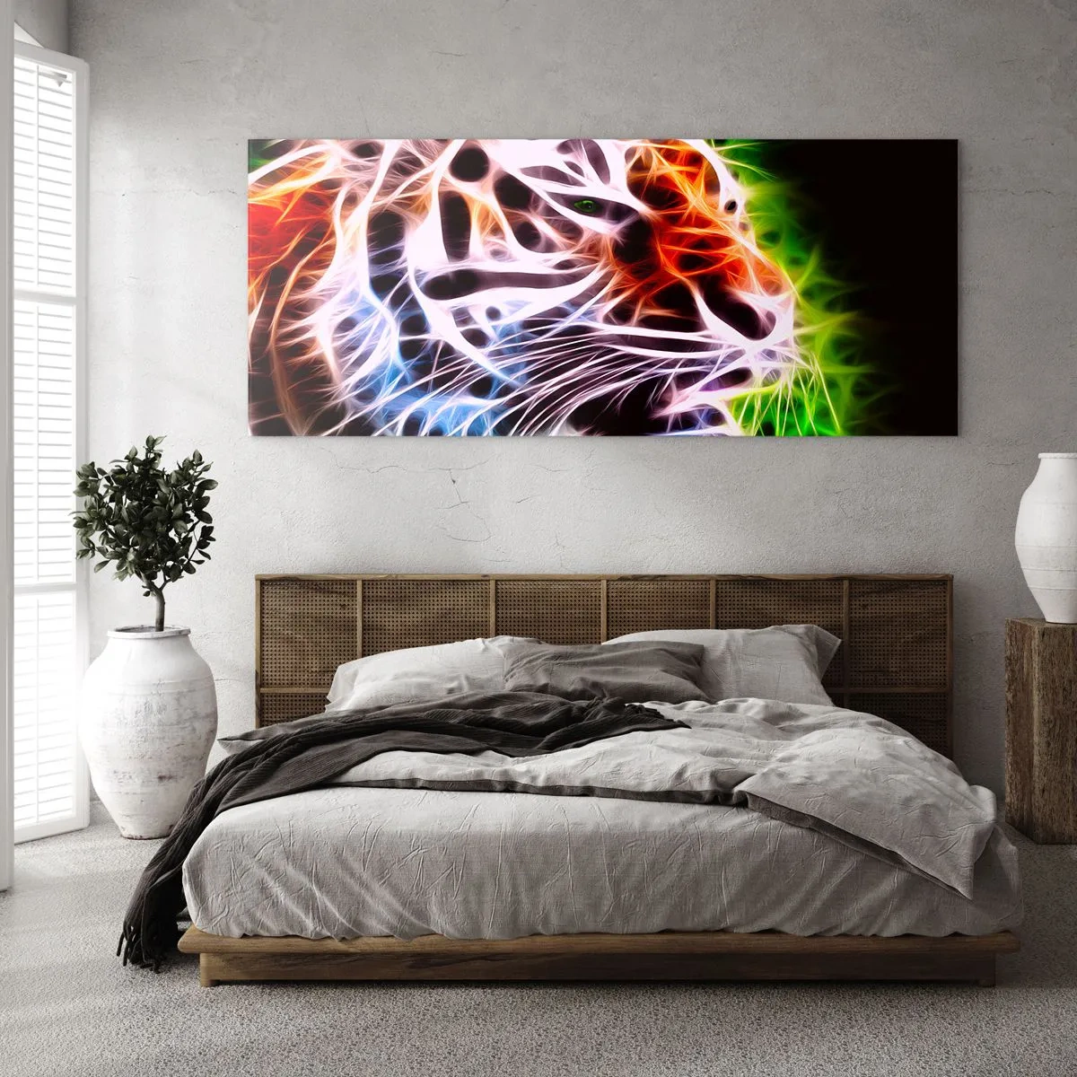 Billede på glas - Farlig aura - 90x30 cm