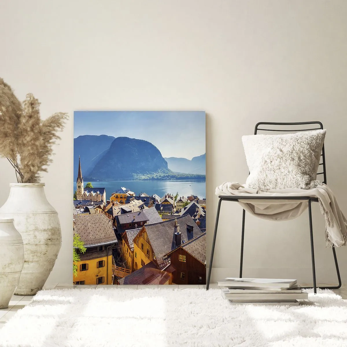 Billede på glas - Det kunne ikke være mere malerisk - 80x120 cm