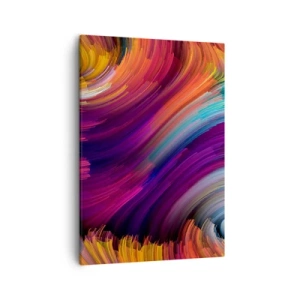 Lærredstryk - Billede på lærred - Begyndelsen på en ny verden - 50x70 cm