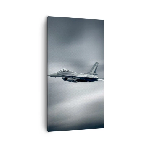 Lærredstryk - Billede på lærred - Vil du tage udfordringen op? - 55x100 cm