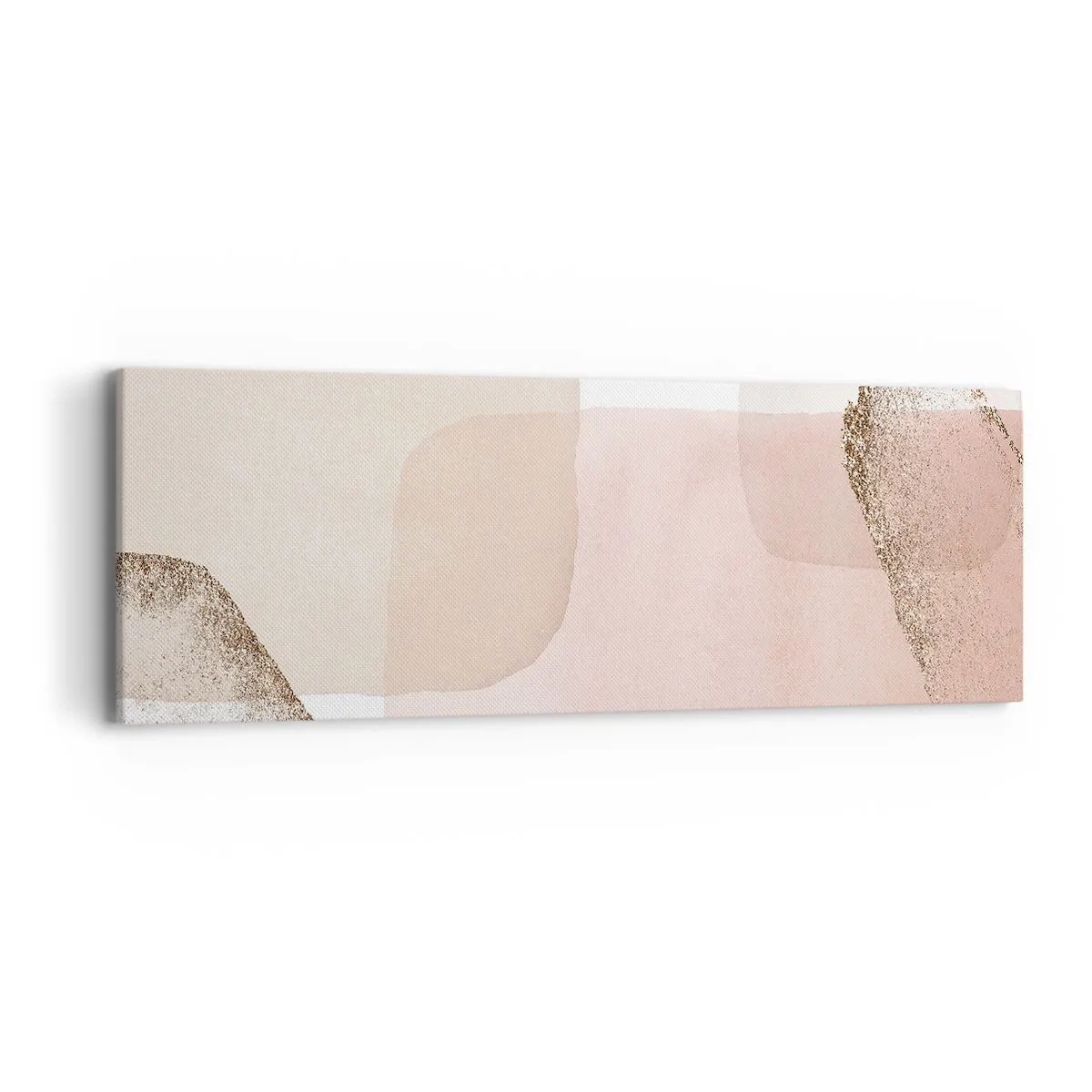 Lærredstryk - Billede på lærred - Et kig gennem farver - 90x30 cm