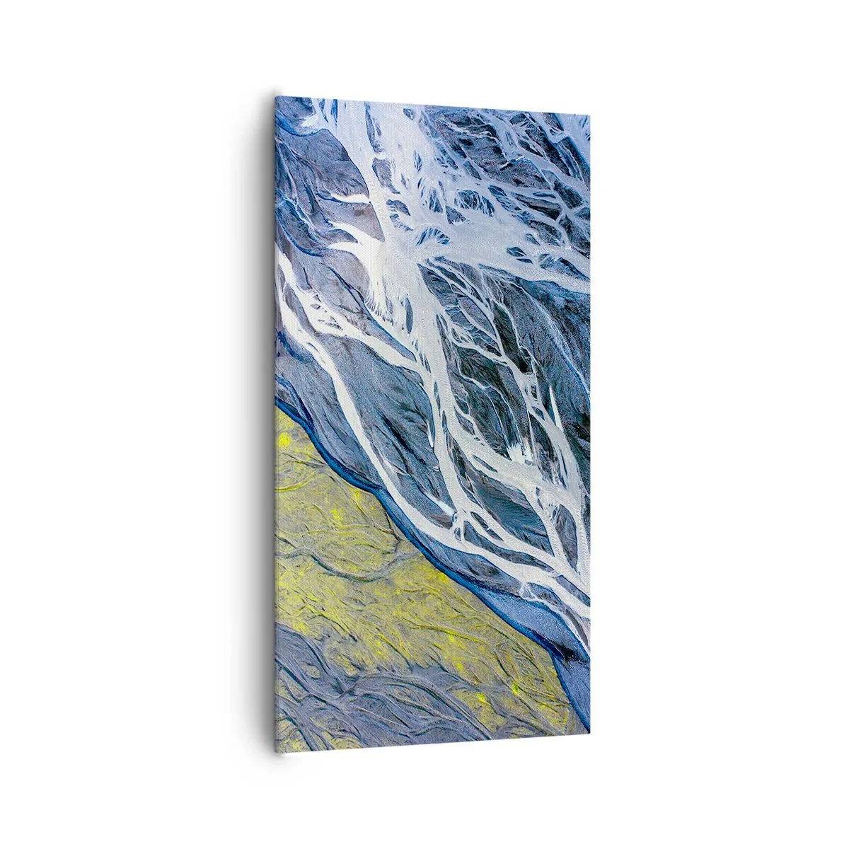 Lærredstryk - Billede på lærred - Naturens hulemalerier - 65x120 cm