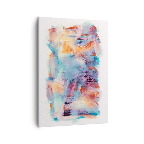 Lærredstryk - Billede på lærred - Farverigt rod - 50x70 cm
