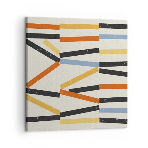 Lærredstryk - Billede på lærred - Vandret komposition - 60x60 cm