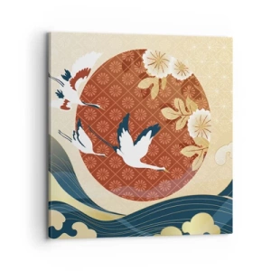 Lærredstryk - Billede på lærred - Kompatibel manglende overensstemmelse - 70x70 cm