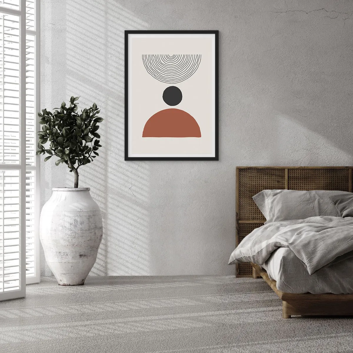 Plakat i sort ramme - I rampelyset - 61x91 cm