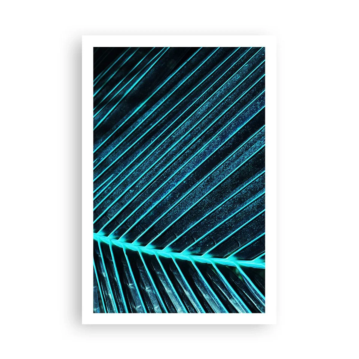 Plakat - Tekstur af grønt - 61x91 cm