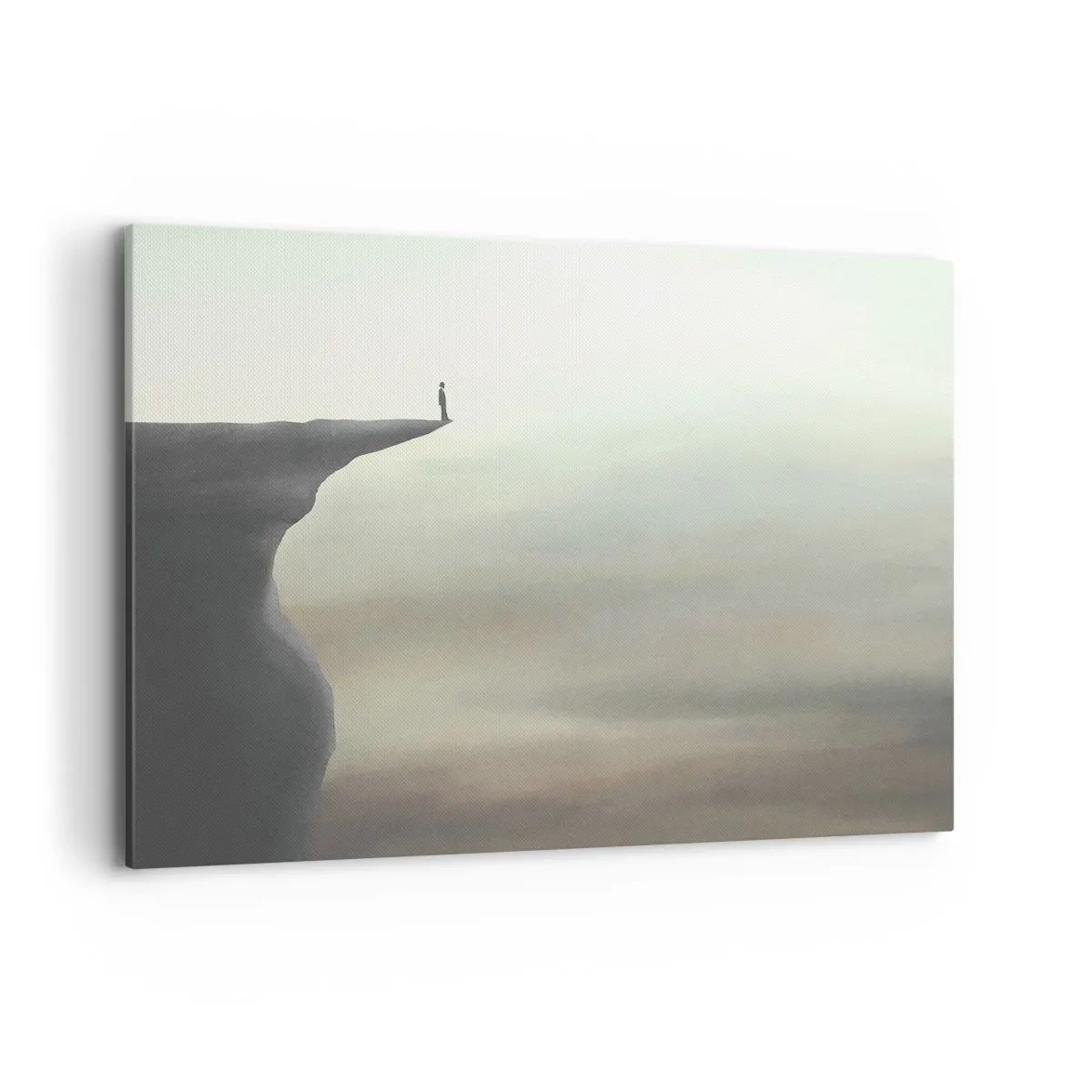 Lærredstryk - Billede på lærred - Opad, selvfølgelig! - 120x80 cm