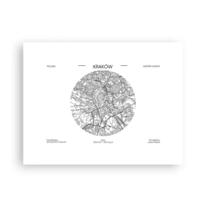 Plakat - Krakows anatomi - 40x30 cm