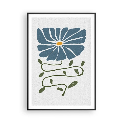 Plakat i sort ramme - Fra kvist til blomst - 70x100 cm