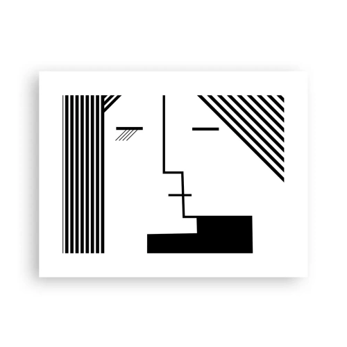 Plakat - Bare et kys - 40x30 cm