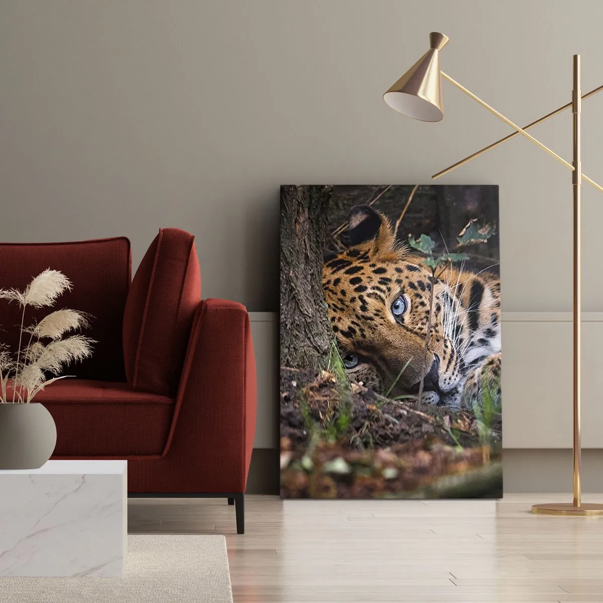 Lærredstryk - Billede på lærred - Stol på mig - 50x70 cm