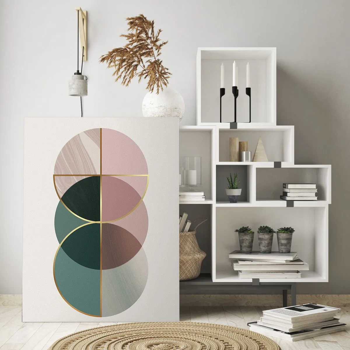 Billede på glas - Hjul for hjul… - 80x120 cm