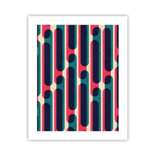 Plakat - Indad og fremad - 40x50 cm