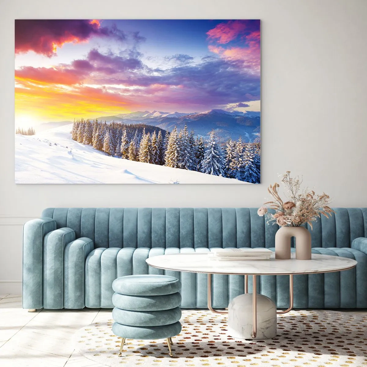 Billede på glas - Ved højlys dag - 100x70 cm