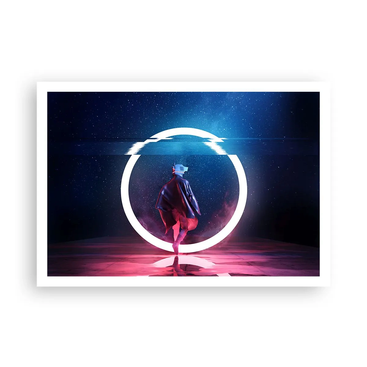 Plakat - Mellem verdener - 100x70 cm