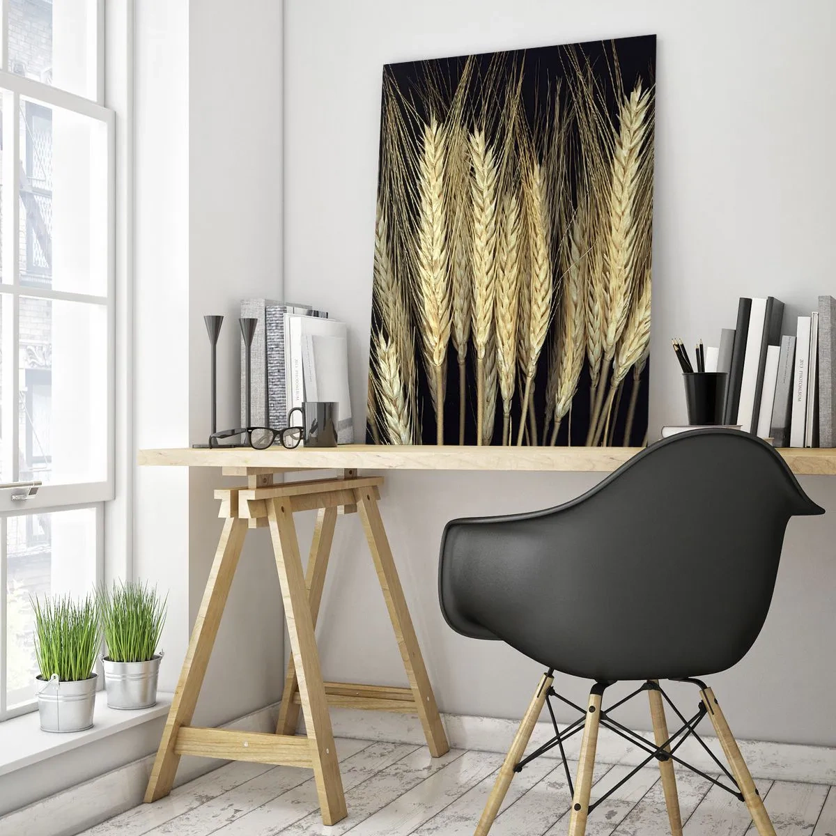 Billede på glas - Rustik magi - 50x70 cm