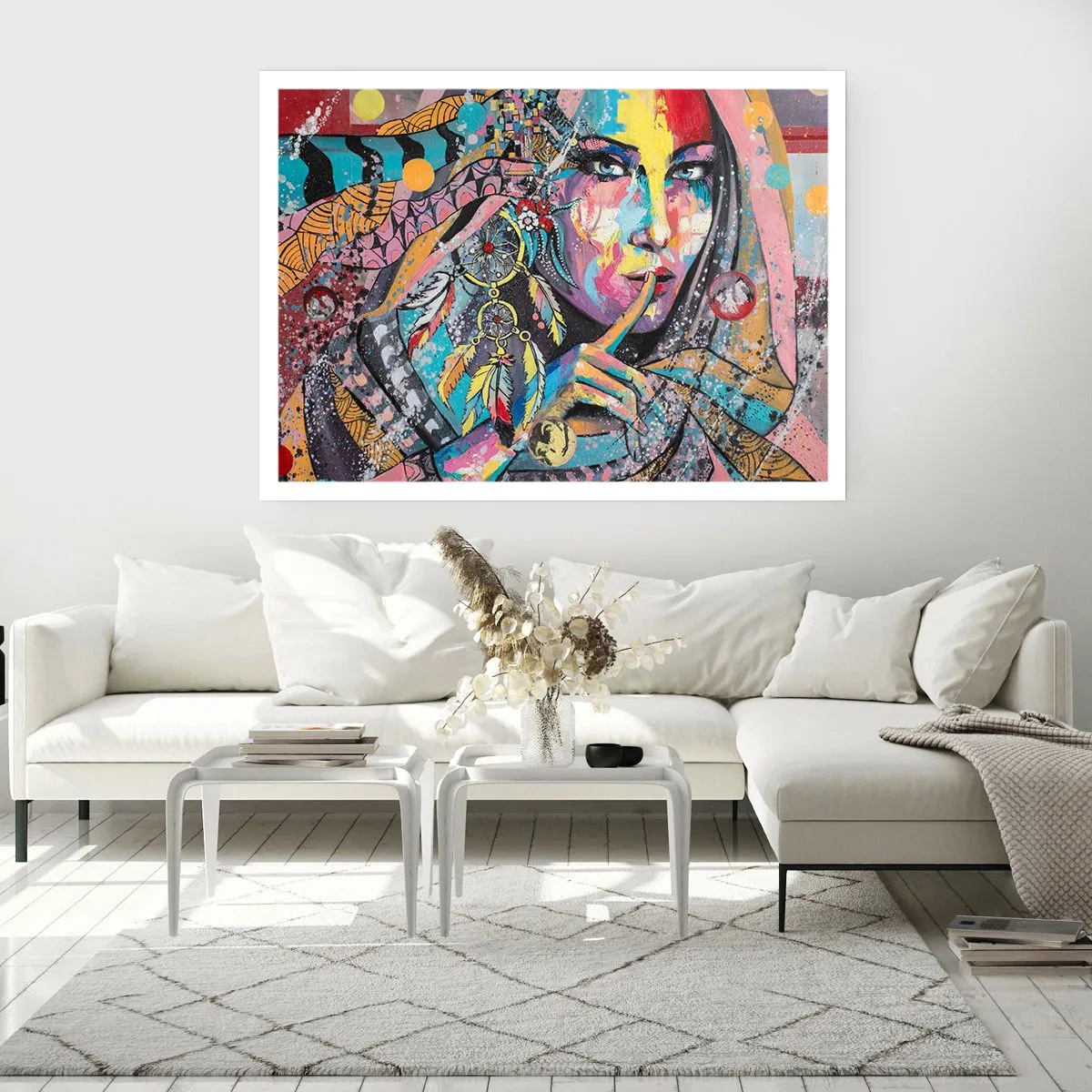 Plakat - Vær tavs, indtil du forstår - 91x61 cm