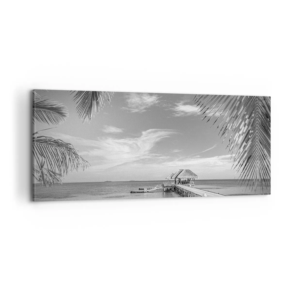 Lærredstryk - Billede på lærred - Et minde eller en drøm? - 100x40 cm