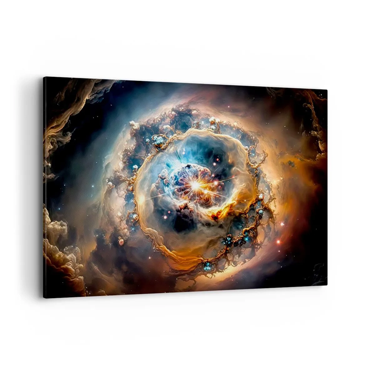 Lærredstryk - Billede på lærred - Begyndelse - 100x70 cm