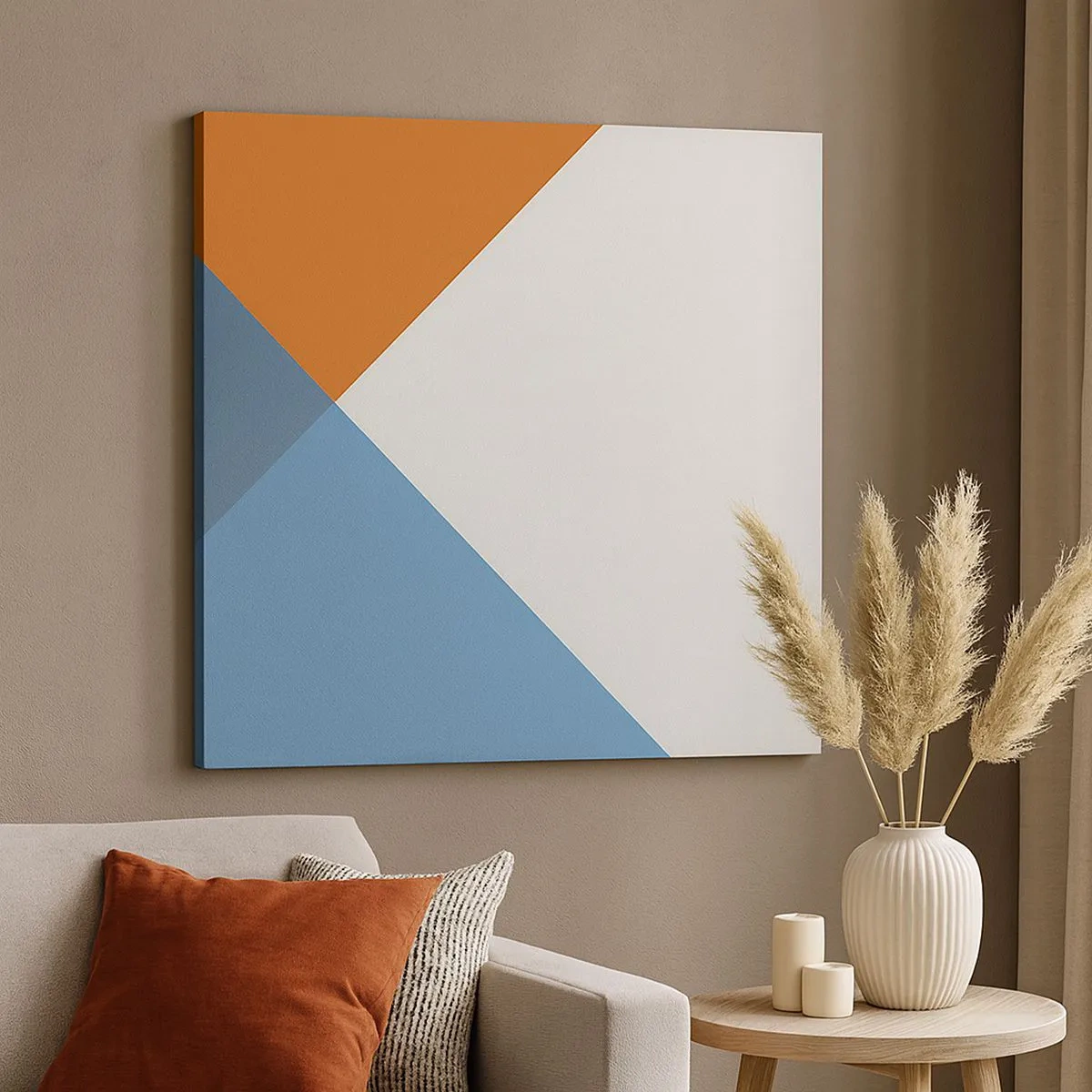 Lærredstryk - Billede på lærred - Med hensyn til ... - 30x30 cm