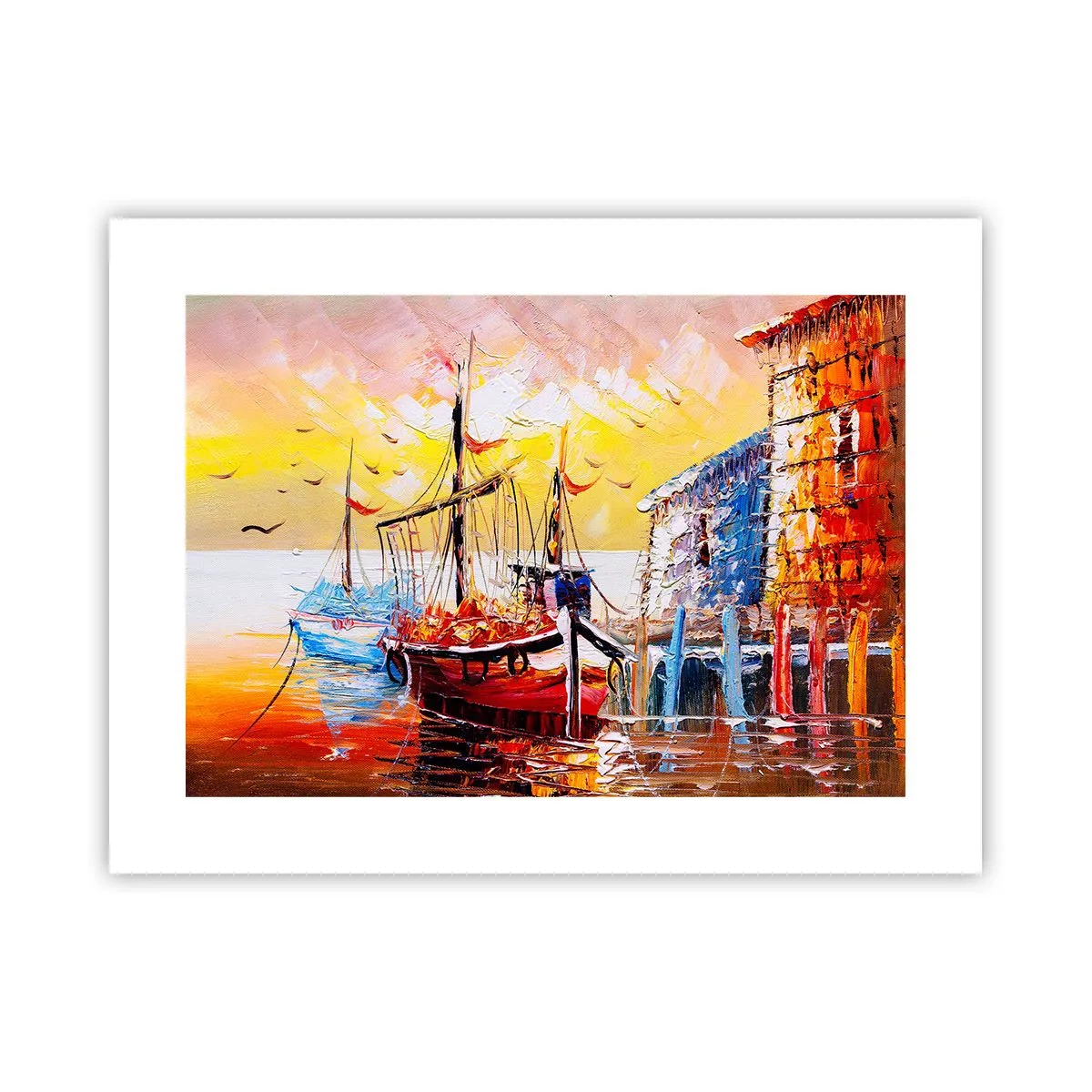 Plakat - Glædelig tilbagevenden - 40x30 cm