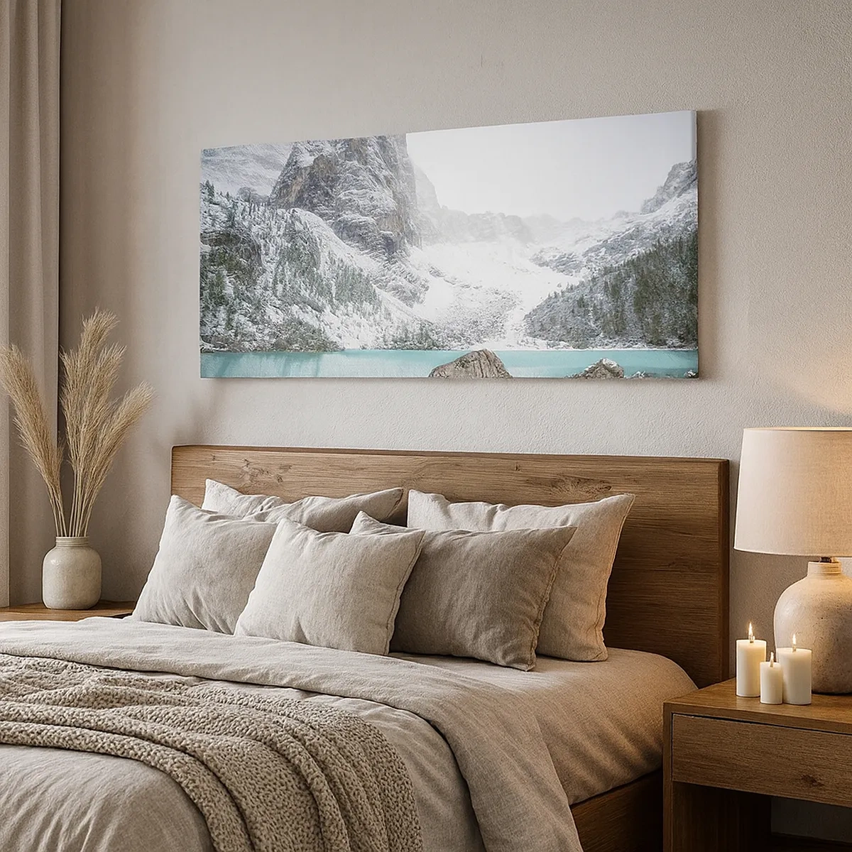 Lærredstryk - Billede på lærred - På vagt - 30x30 cm