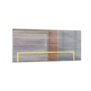 Billede på glas - Lige og rolig - 120x50 cm
